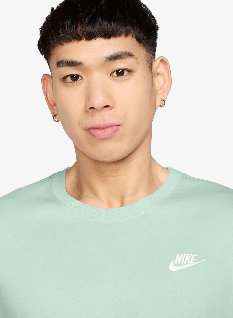 Nike BARELY GREEN M NSW CLUB TEE for Men | Best Price UAE